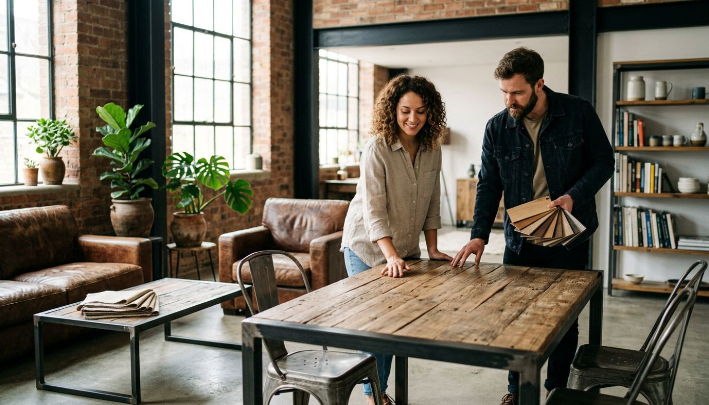 Comment choisir le mobilier durable pour un intérieur de style industriel ?
